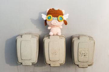 Maybe Pigs Can Fly Amigurumi Pattern & Kit